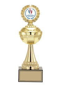 Resim Odak Kupa - Small Kupalar - S-065 A - 31 Cm Altın - Beyaz 