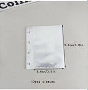 Resim Cloud011 3 Inç 10 Çift Taraflı Cep Mantar Kapaklı Fotoğraf Albümü 10 Yedek Poşet 