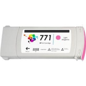 Resim Hp 771 775Ml Açık Magenta Desingjet Mürekep Kartuş Ce041A Uyumlu 