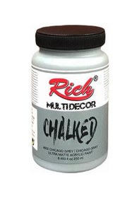 Resim Rich Multi Decor Chalked Akrilik Boya 250 Cc. 4602 Chicago Grey 