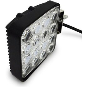 Resim Ahmet Otomotiv 4 Adet 16 Ledli Off Road Çalışma Ve Sis Lambası 48watt 12 & 24 Vo 