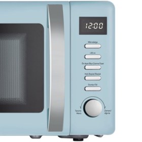 Resim Arçelik Md 20 M Vintage Mikrodalga Fırın Mavi 