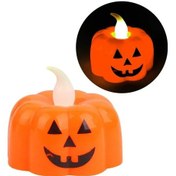 Resim Cadılar Bayramı Kabak Mum Işıkları Led Elektronik Mum Işıkları Diğer 