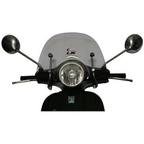 Resim Vespa Lx 50-150ccm Ön Cam Kısa Füme 2005-2014 / Faco 