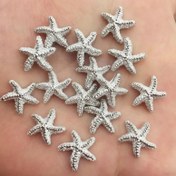 Resim 30 adet Karışık Renkli Reçine Denizyıldızı Taşları, Düz Arka Mini Yıldızlar DIY El İşleri, Düğün Dekoru, Tırnak Sanatı & Scrapbooking için 