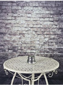 Resim Üzümlü Kalın Bakır Cezve 3 Fincanlık 