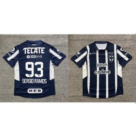 Resim Snapbuy2025 Monterrey 3d Baskılı Futbol Forması, Çabuk Kuruyan Nefes Alabilen Tişörtblackerkek Black 