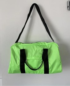 Resim Icone Unisex Paraşüt Kumaş Önü Cepli Spor Fitness Gym Çantası,%100 Polyester, 14,742 Litre Kapasite 