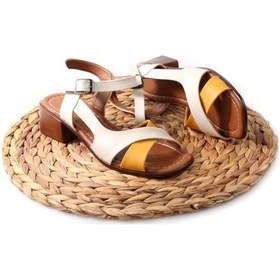 Resim Papuçcity Frzn 02879 4,5 Cm Kadın Topuklu Sandalet 001 