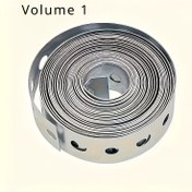 Resim 1 Rulo Galvanize Çelik Şerit, Önceden Delinmiş Çok Fonksiyonlu Delikli Metal Kayış, Boru Destek ve Levha Metal İşleme için, Karbon Çelik, Pas Önleme 