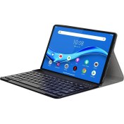 Resim Microcase Lenovo Tab M10 Fhd Plus 10.3'' TB-X606 X606F Bluetooth Klavyeli Standlı Kılıf - Bkk4 