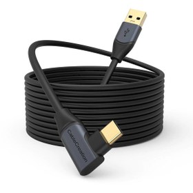 Resim cable creation CableCreation Sony PlayStation VR VR Gözlük Uyumlu Type-c to Usb-A Kablo 5m Usb 3.1 