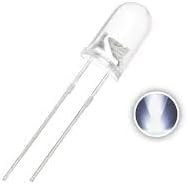 Resim 5mm Şeffaf Beyaz Led 