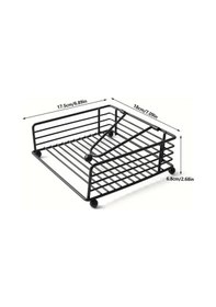 Resim Elmpaly Siyah Dökme Demir Mendil Kutusu - Dayanıklı Mutfak Ve Kafe Aksesuarı 