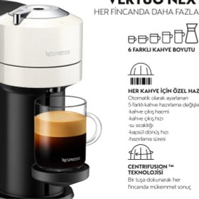 Resim Nespresso Vertuo Next Beyaz Kahve Makinesi 