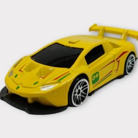 Resim Metal Mini Arabalar 8 cm - Sarı - 1 (Lisinya) 