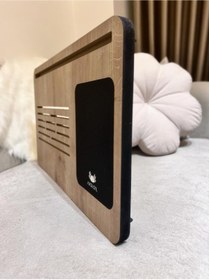 Resim Delixa Axolotl Foldaway Telefon ve Tablet Bölmeli Katlanır Ayaklı Laptop Sehpası Notebook Bilgisayar Çalışm 