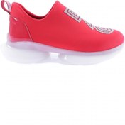 Resim Dgn 1053-23y Kadin Kalin Taban Strech Detayli Silver Taşli Sneakers Ayakkabı 