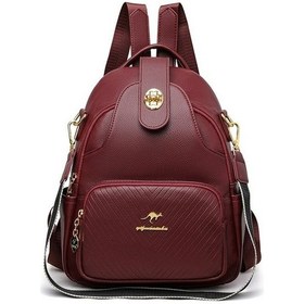 Resim Jzcat Yeni Moda Çok Fonksiyonlu Sırt Çantası Açık Çok Fonksiyonlu Sırt Çantası - Koyu Kahverengi 