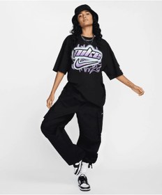 Resim Nike Sportswear Dance Kargo Pantalon ( BOL KALIP )-SPORTXOUTLET-FV7520-010 