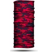 Resim Vexo Camouflae Baf Bandana Kırmızı - Siyah 