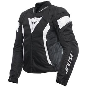 Resim Daınese Ceket/avro 5 Tex Jacket Blk Whıte Blk 