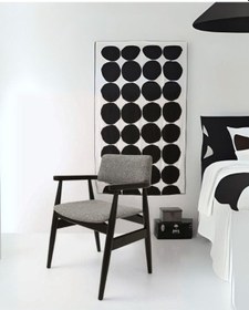 Resim Rio Kayın Ahşap Sandalye Siyah 