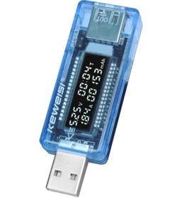 Resim Keweisi Voltmetre Ampermetre USB Şarj Kapasitesi Test Cihazı 