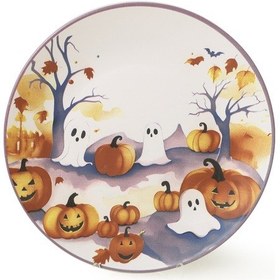 Resim Keramika Halloween Servis Tabağı 26 Cm 22291 
