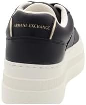 Resim Armani Exchange Logolu Platform Taban Sneaker Ayakkabı Bayan AYAKKABI XW001631 AF17351 MC077 