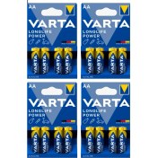 Resim Varta 4906 Longlife Power Alkalın Aa Kalem Pil 16'lı 