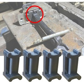 Resim 4x Araba Kapı Kontrol Kayışı Tamir Kiti Stoper Sönümleme Klipsi Yeni Fr/fl-rr/rl Mazda6 Mazda 6 Ben Gg1 2002-2007 / Mazda 6 Mps 