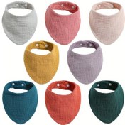 Resim Saten Bebek Önlüğü, %100 Emici 