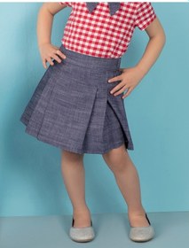 Resim Denokids Ollie&Olla Tensel Mini Kız Etek Mavi 