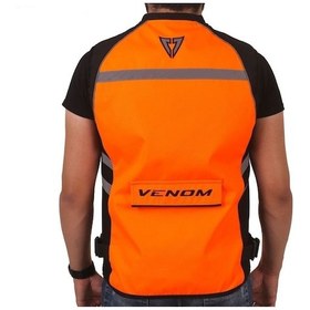 Resim Venom Vn-911 Reflektif Yelek (Turuncu) 