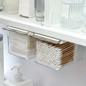 Resim 2/4 Çekmece Şeffaf Depolama Kutusu, Güzel ve Pratik, Banyo, Mutfak, Çalışma Odası, Oturma Odası, Yatak Odası'nda Kullanılabilir, Saç Halkaları, Küçük Aksesuarlar, Pamuklu Temizleyici ve Farklı Türler de Kozmetik Ürünleri Depolayabilir 