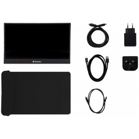 Resim Verbatim PMT-14 14" 6 ms Full HD IPS 60 Hz Dokunmatik Taşınabilir Monitör 