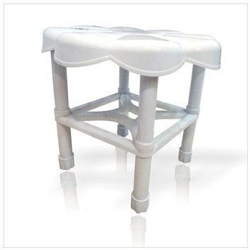 Banyo Küvet Kamp Kampçı Balıkçı Duş Duşa Kabin Oturağı Sandalyesi Beyaz