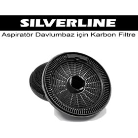 Resim Populer Silverline Esty Davlumbaz Yeni Nesil Karbon Filtre 16 cm 3 Tırnak Uyumlu 