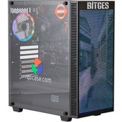 Resim Bitges RGB LED Ekranlı 600W 80+ Oyuncu Bilgisayar Kasası 