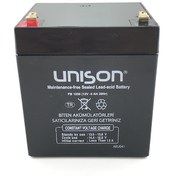 Resim Unison FB 1250 12V 5Ah Bakımsız Kuru Akü 