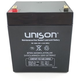 Resim Unison FB 1250 12V 5Ah Bakımsız Kuru Akü 