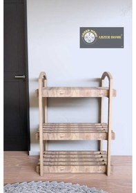 Resim Abzer Home Ayakkabılık Kahverengi Atlantik Çam 