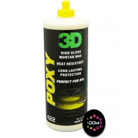 Resim 3D HD Poxy Boya Koruma Montan Wax 1 LT 3D WAX 