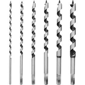 Resim Seeppitous 6 Adet Ahşap Deliği Açıcı Seti 6-16MM Yüksek Karbon Çelik Delik Genişletici Ahşap Işleme Için Uygundur. (Yurt Dışından) 