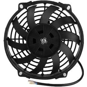 Resim Üniversal Aksiyel Fan Motoru 12 Volt Emici 10 Inc 