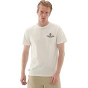 Resim Timberland Work Inspired Back Graphic Tee Erkek T-Shirt Krem 