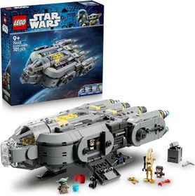 Resim LEGO Star Wars: Mandalorian ve Grogu Anzellan Starship’i 75445-9 Yaş ve Üzeri Çocuklar için Figür İçeren Yaratıcı Oyuncak Yapım Seti, Kız ve Erkek Çocuklara Yılbaşı Hediye Fikri (701 Parça) 