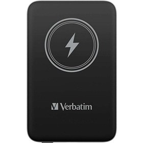 Resim Verbatim MCP-10BK 10000 MAh With USB-C 15W Magnetic Wireless Powerbank Siyah 