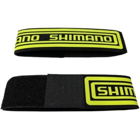 Resim shimano Reflektörlü Bisiklet Paça Bandı Tutuncu - Fosforlu Sarı 